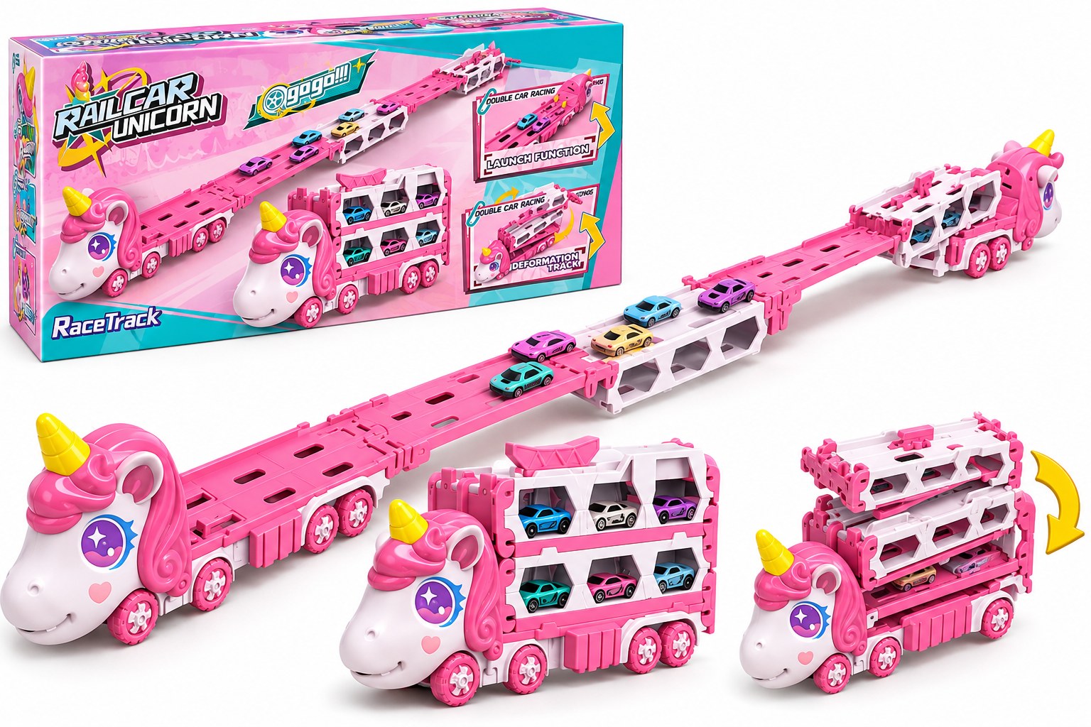 Camión transportadora unicornio NO.MF-886