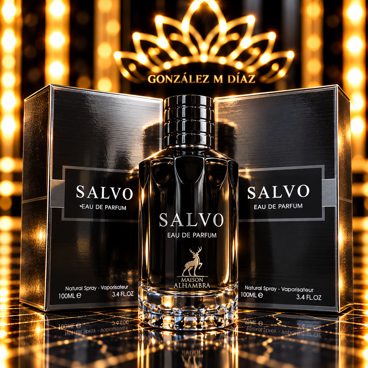 PERF. MAISON ALHAMBRA SALVO EAU PARFUM 100ML