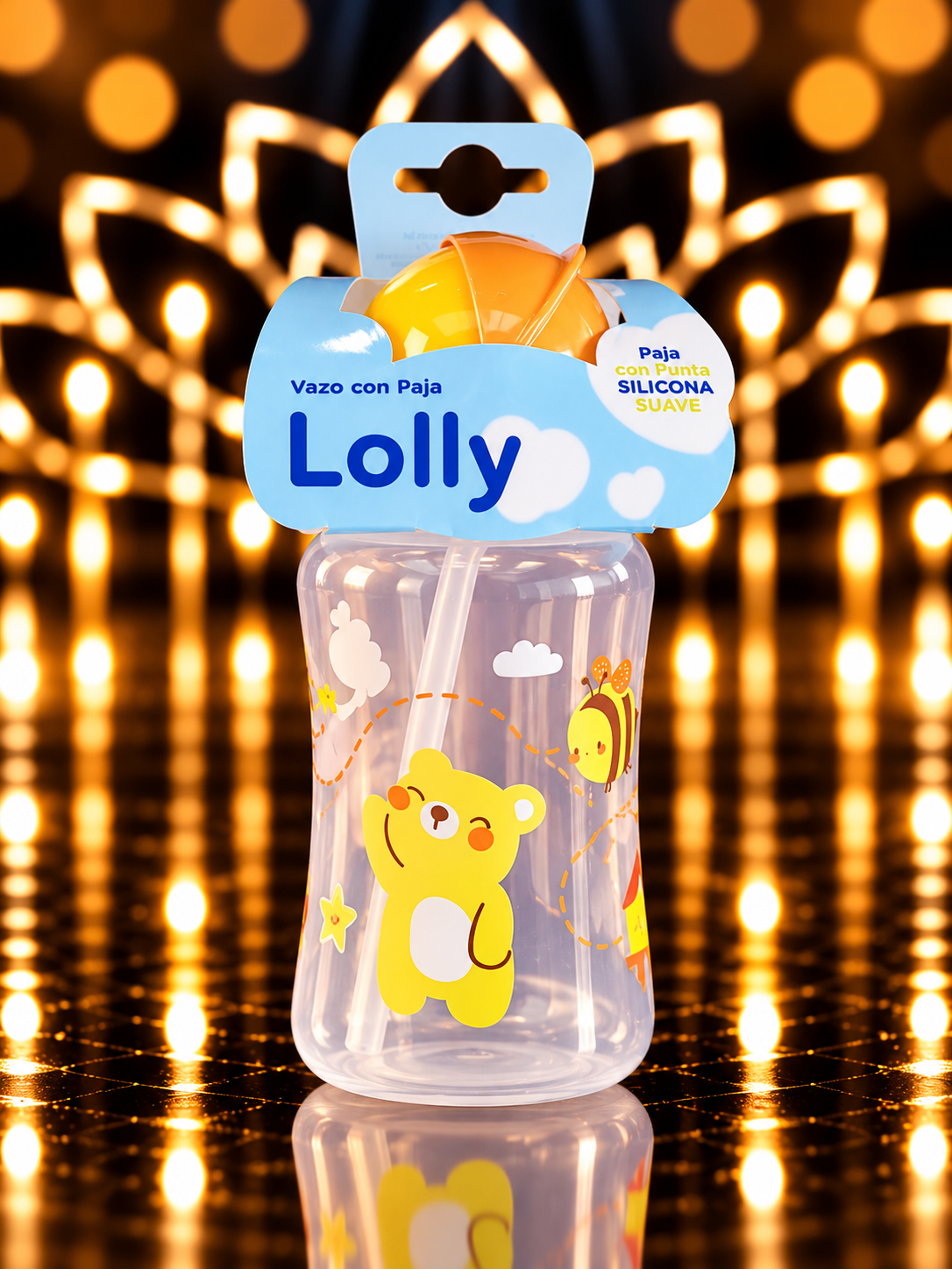 VASO CON PAJITA LOLLY 7198-00-N