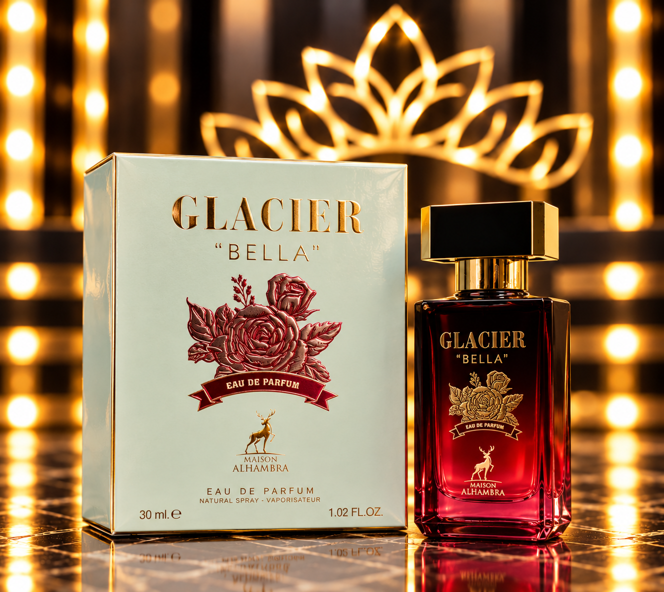 PERF. MAISON ALHAMBRA GLACIER BELLA 30ML EDP