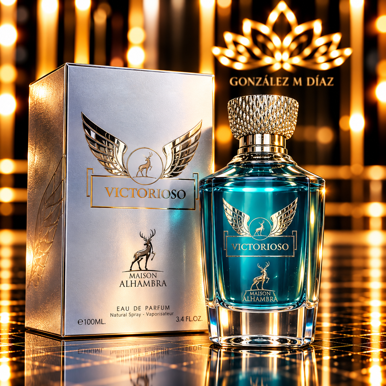 PERF. MAISON ALHAMBRA VICTORIOSO 100ML EAU DE PARFUM