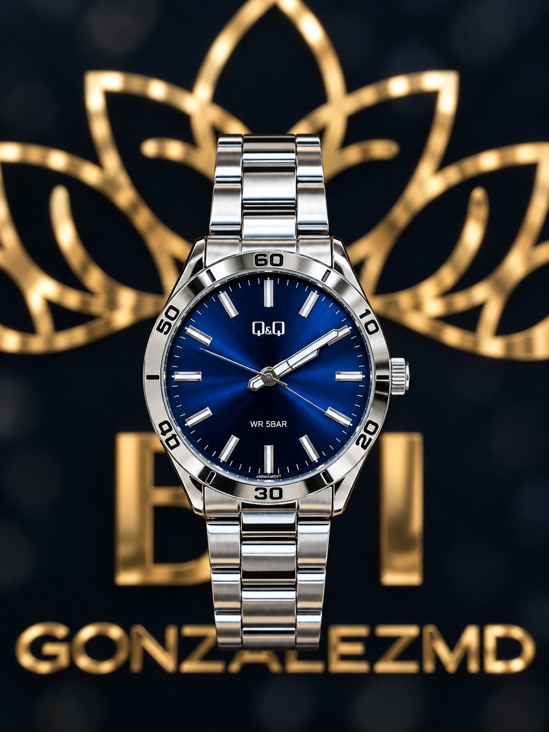 RELOJ QYQ METAL MAS Q86B-004PY