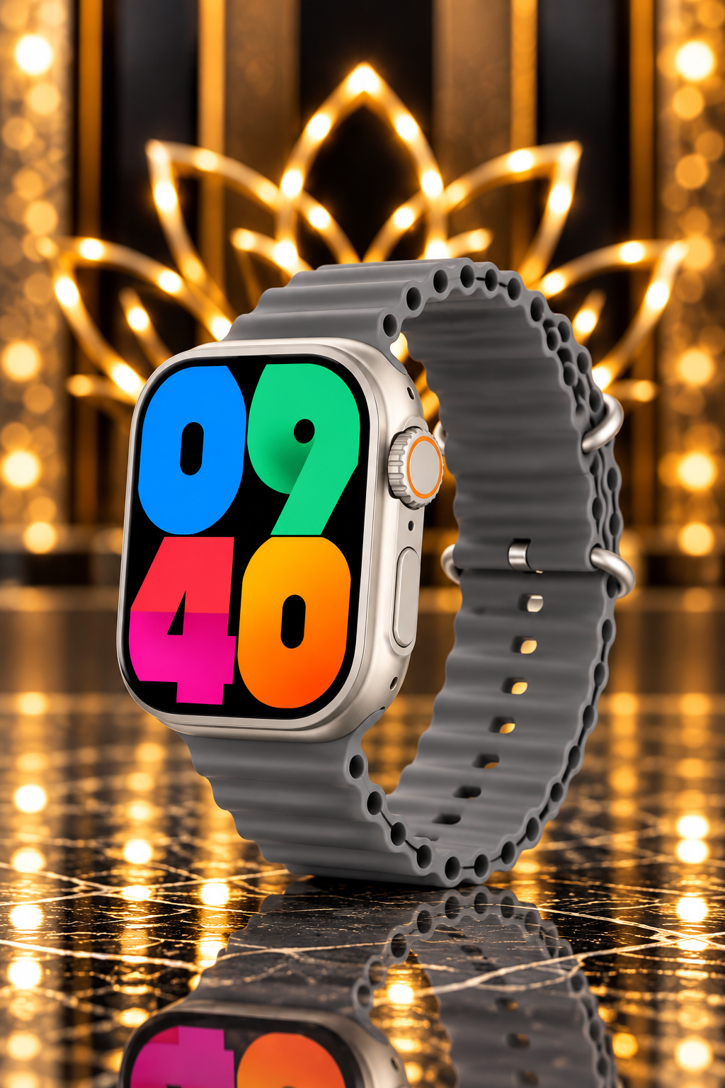 RELOJ SMART FTXF25-SVG 50MM PLATA/GRIS