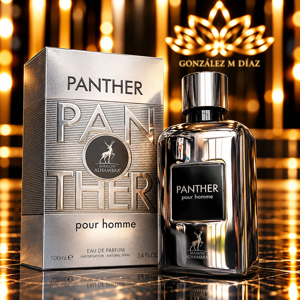PERF. MAISON ALHAMBRA PANTER 100ML EAU PARFUM
