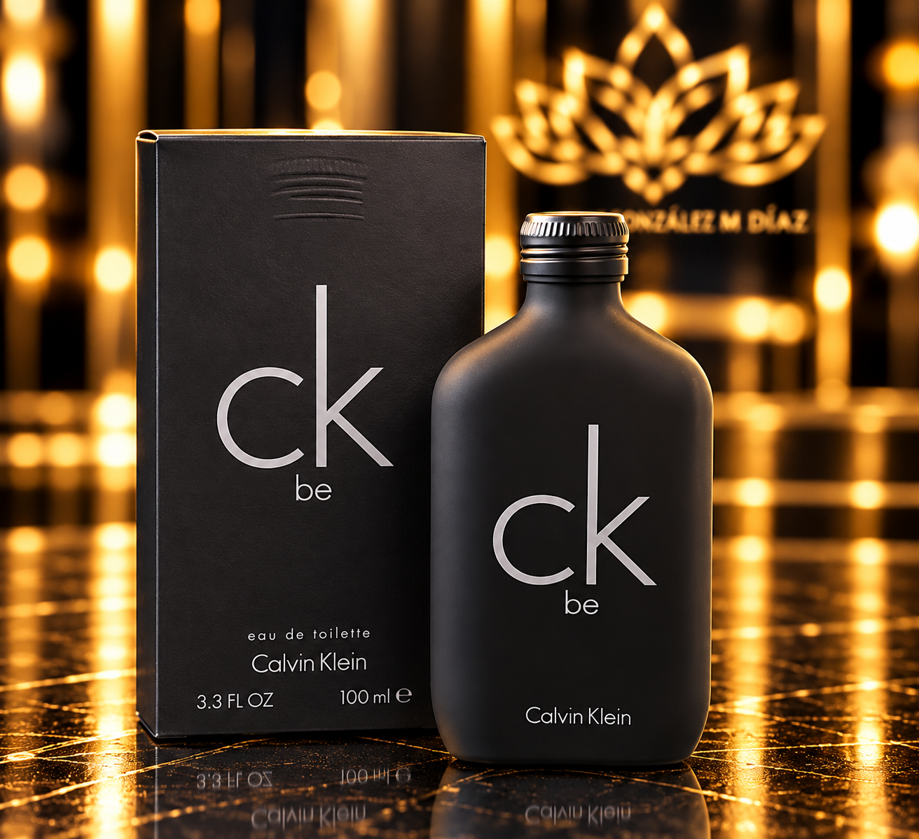 PERF. CK BE NEGRO EDT 100ML