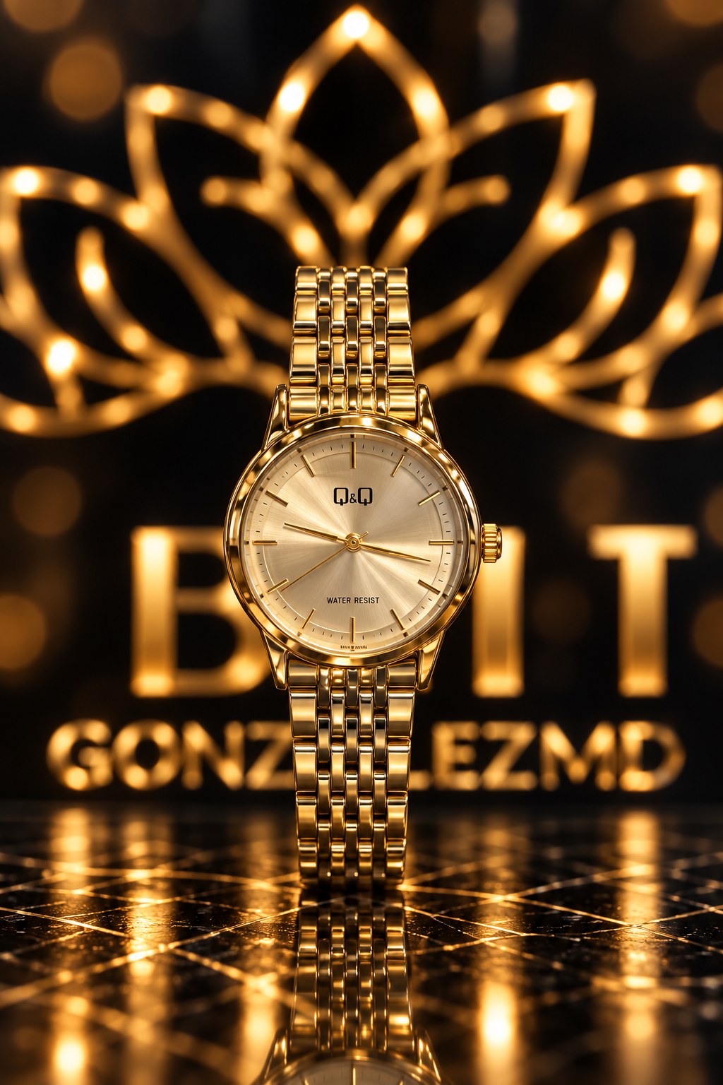 RELOJ QYQ METAL FEM C63A-001PY
