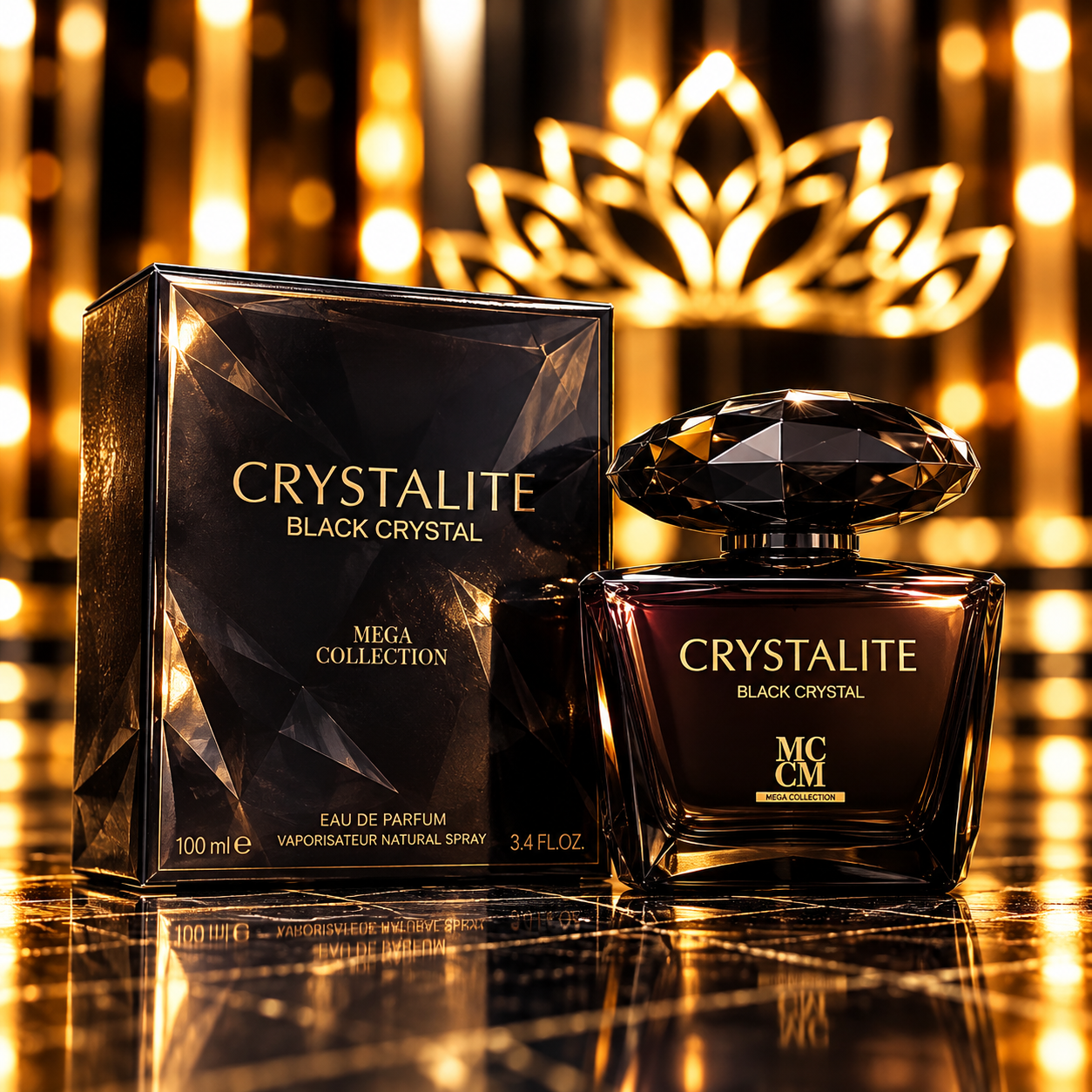 PERF. MEGA COLLECTION CRYSTALITE BLACK CRISTAL