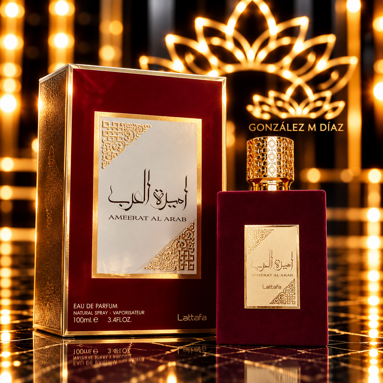 PERF. LATTAFA AMEERAT AL ARAB RED 100ML EDP