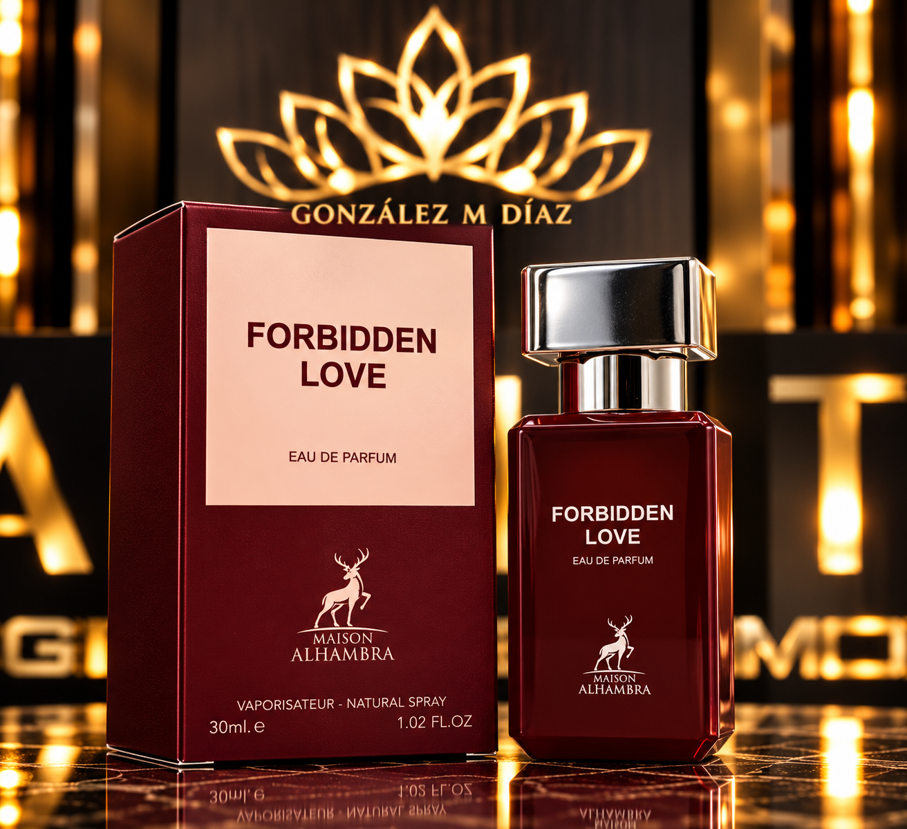 PERF. MAISON FORBIDDEN LOVE 30ML EDP