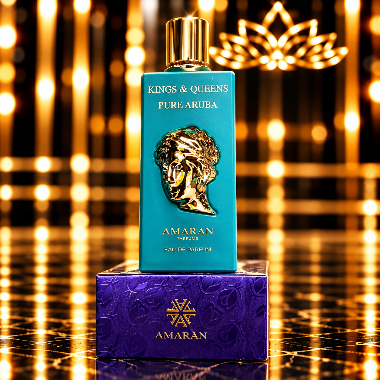 PERF. AMARAN KINGS&QUEENS PURE ARUBA EDP V 100ML
