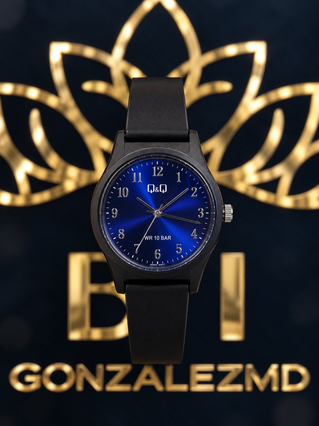 RELOJ QYQ NEGRO FEM G23A-003VY