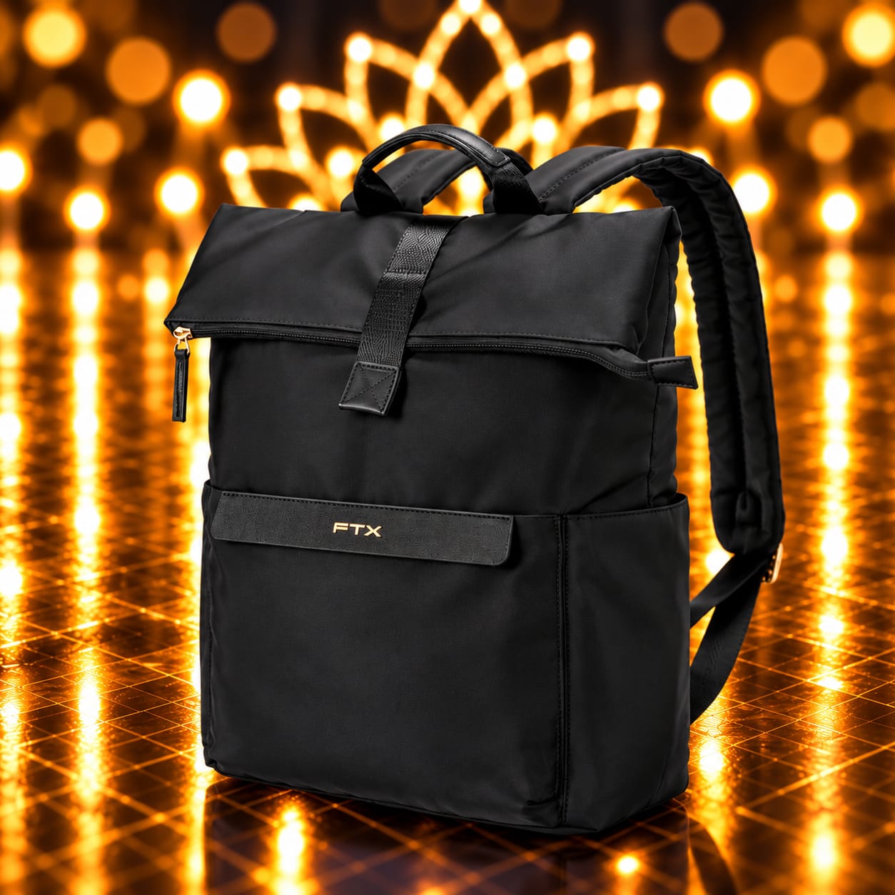 MOCHILA FTX OLIVIA-BK NEGRO
